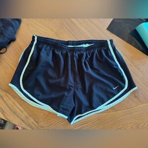 Nike Black Garment with White Swoosh Embroidery